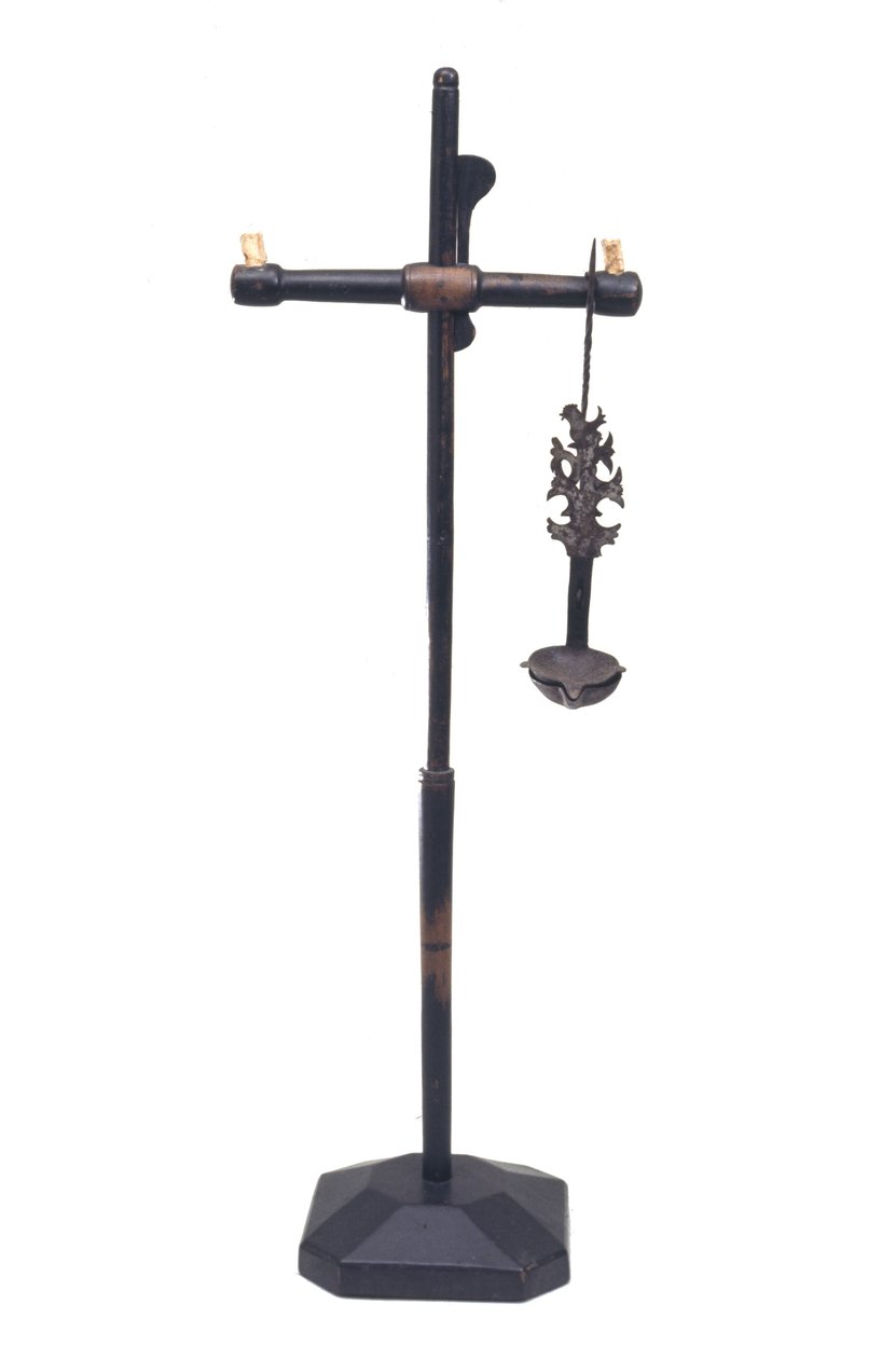 烛台c。 1710-1730（枫树） 作者 美国学校