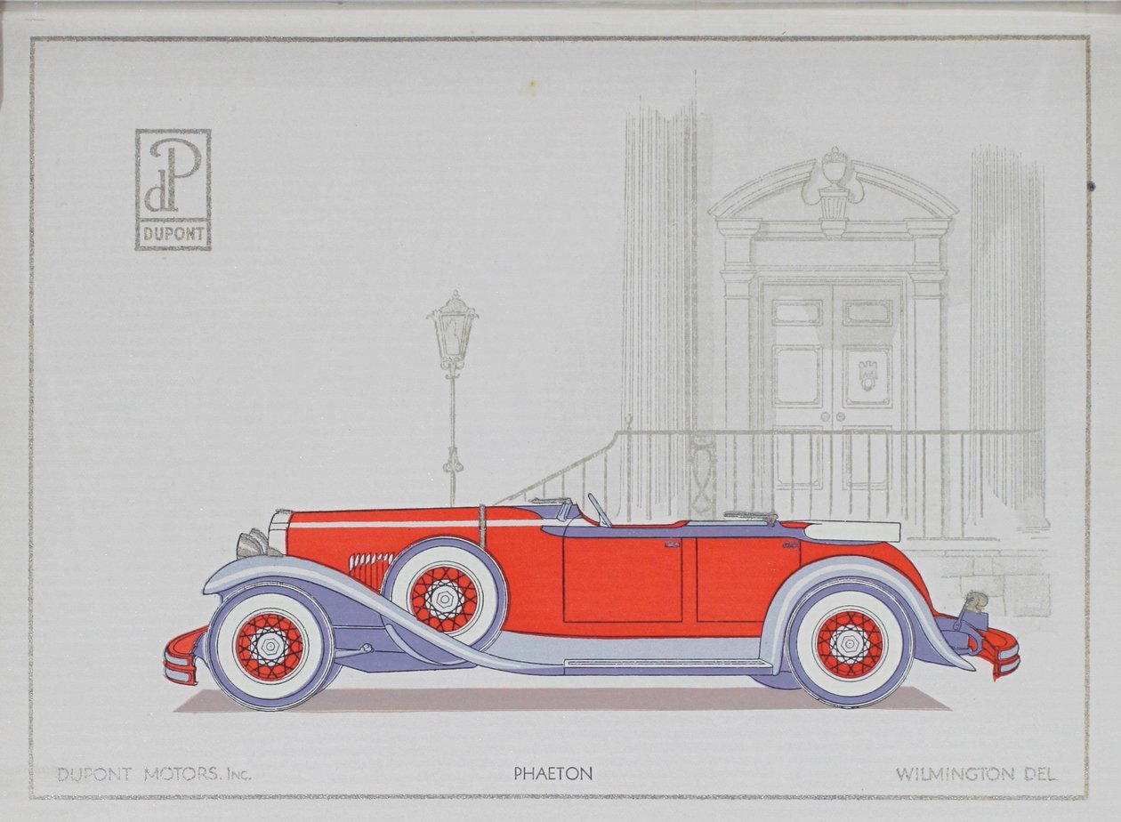 杜邦汽车：辉腾，1921年 作者 美国学校