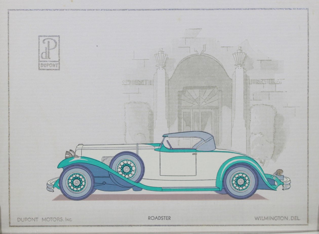 杜邦汽车：Roadster，1921年 作者 美国学校