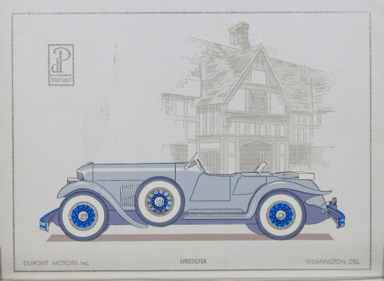 杜邦汽车：Speedster，1921年 作者 美国学校