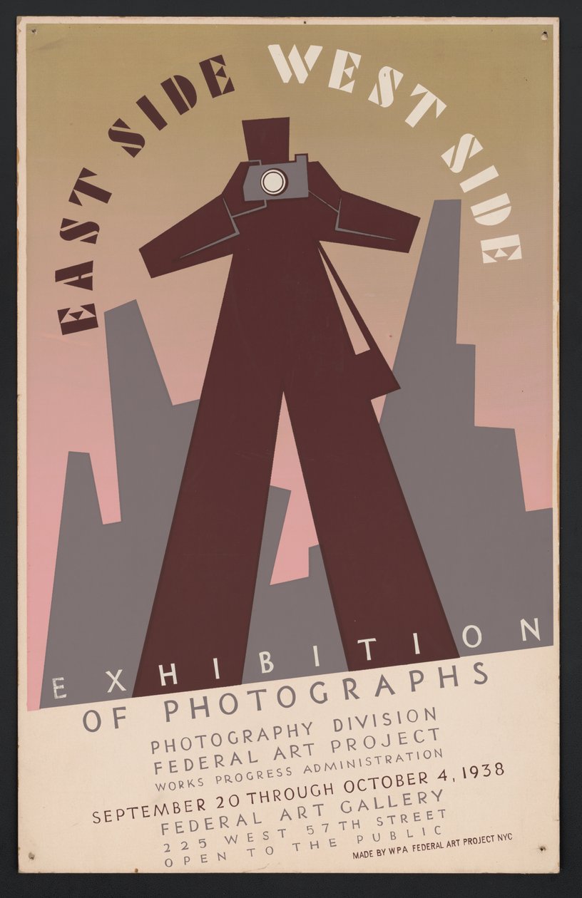 East side, West side exhibition of photographs, New York City 作者 美国学校