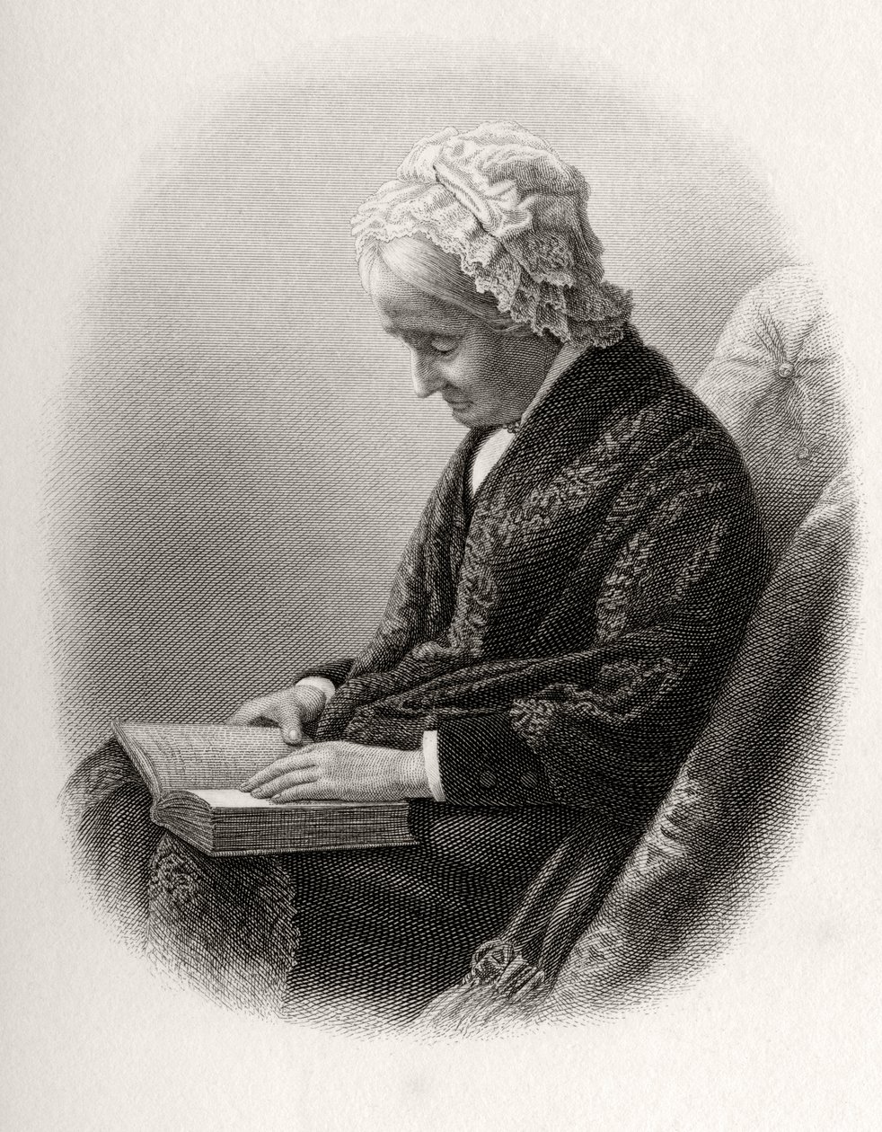 Eliza Ballou Garfield，来自William M. Thayer的“From Log Cabin to White House”，由Hodder und Stoughton出版，1905年 作者 美国学校