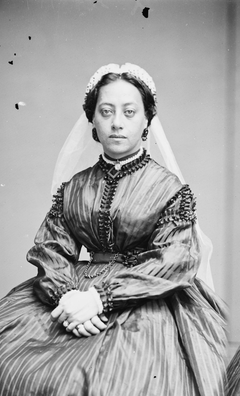 艾玛，桑威奇群岛女王，1855-65 作者 美国学校