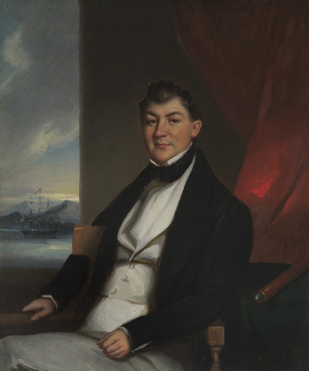 Hevlyn Benson，1843年 作者 美国学校