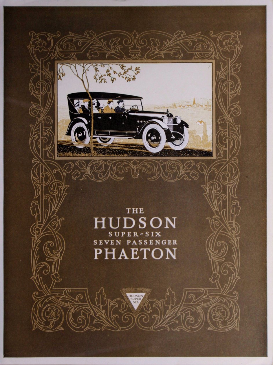 Hudson Super-Six Seven Passenger Phaeton，1923 作者 美国学校