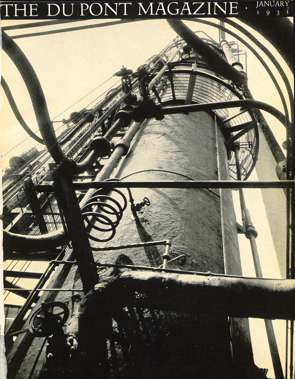 工业厂房，杜邦杂志的封面，1931年1月 作者 美国学校
