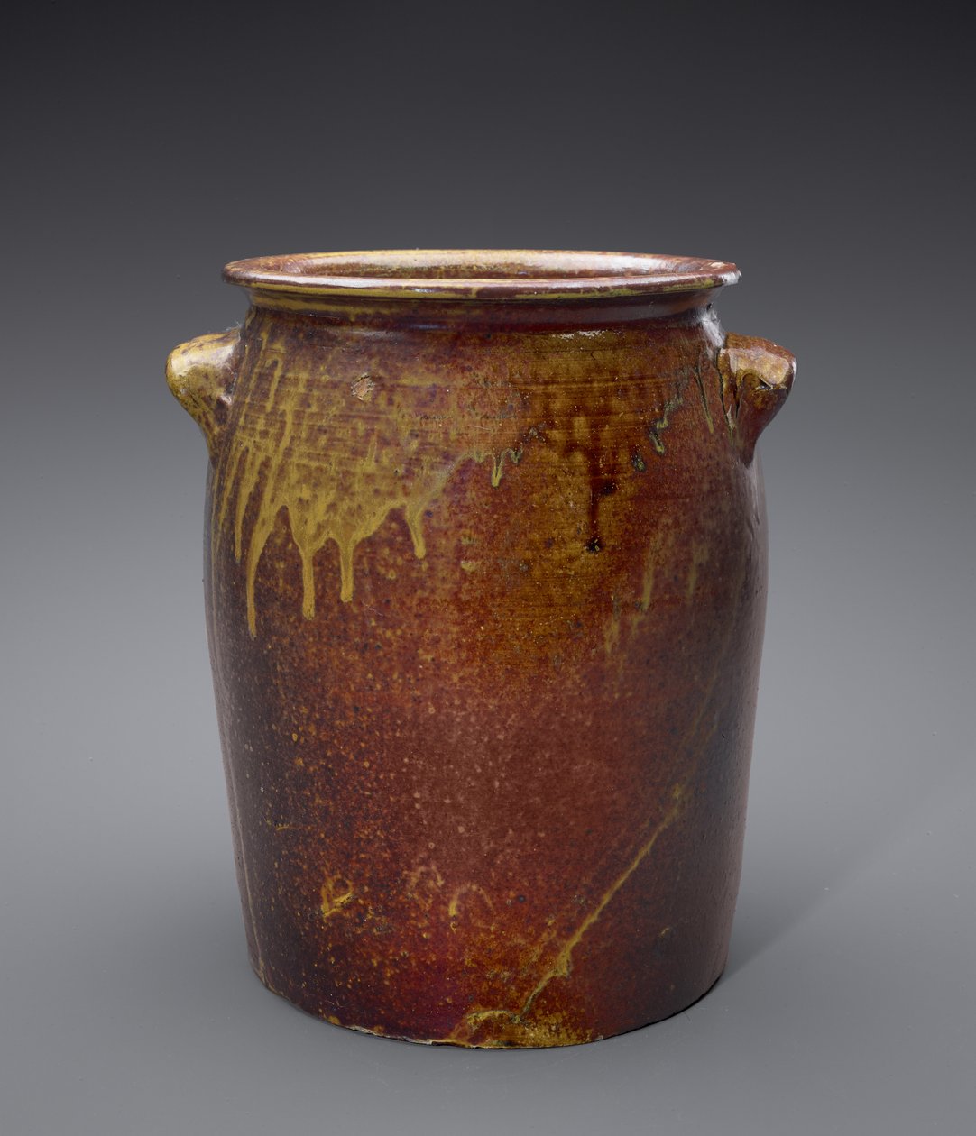 1850年以后的罐子（可能是碱性釉质stone器） 作者 美国学校