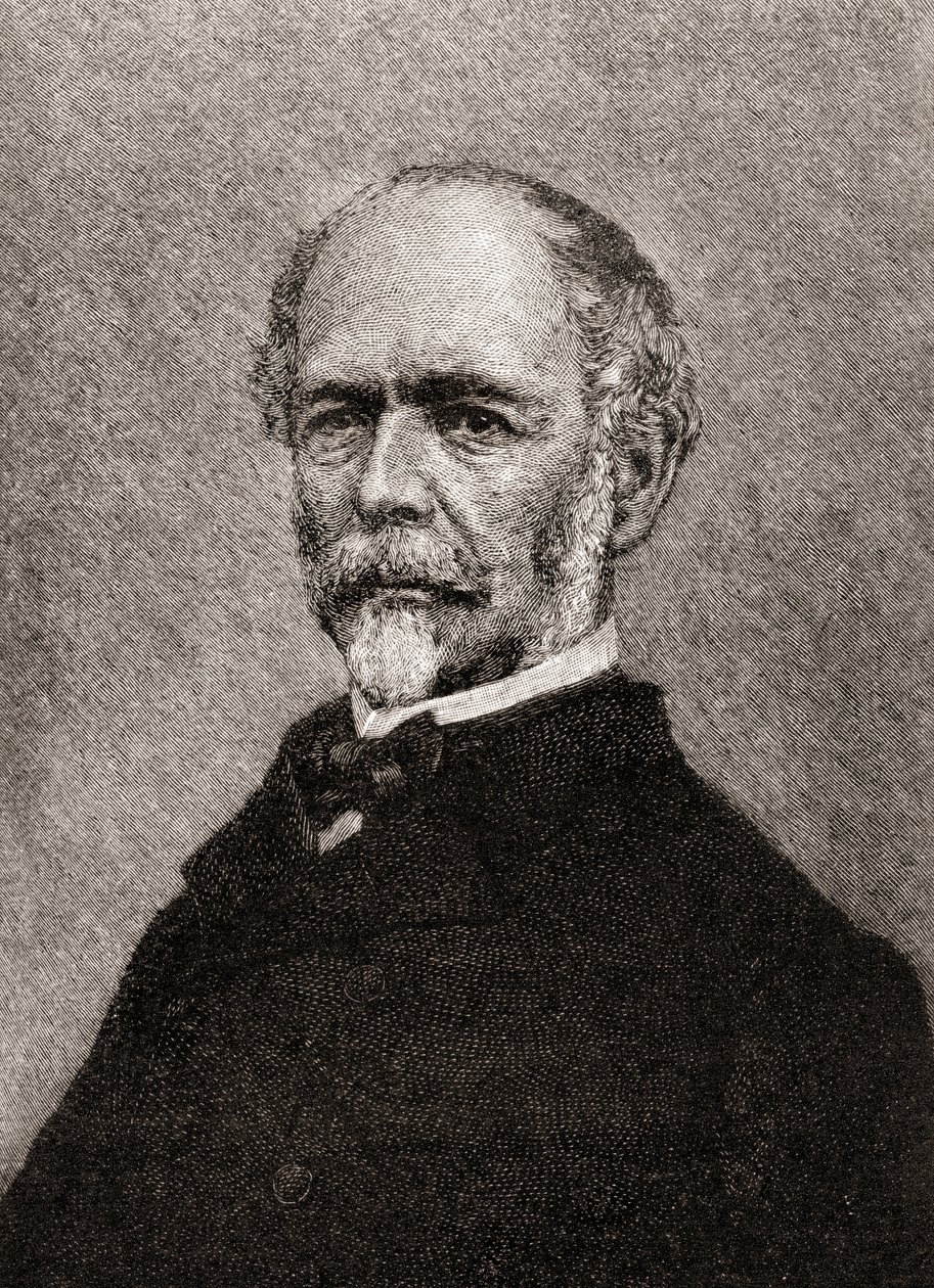 Joseph Eggleston Johnston，摘自《我们国家的历史》，1905 年出版（平版印刷） 作者 美国学校