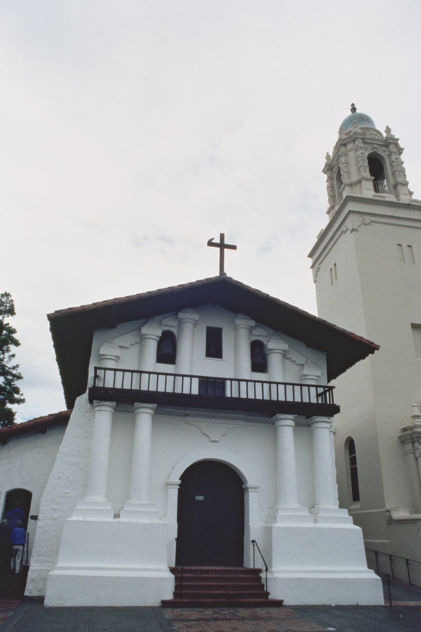 Mission San Francisco de Asis，成立于1776年6月 作者 美国学校