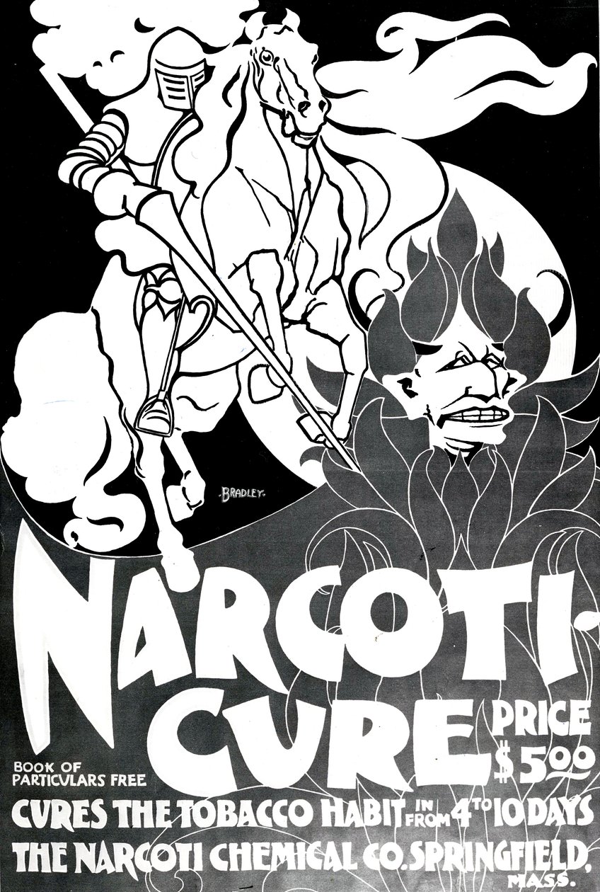 Narcotui-Cure，由William H. Bradley设计，1895年 作者 美国学校
