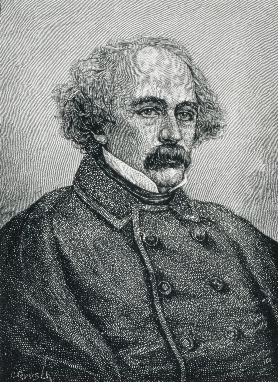 Nathaniel Hawthorne（1804-1864）美国作家 作者 美国学校