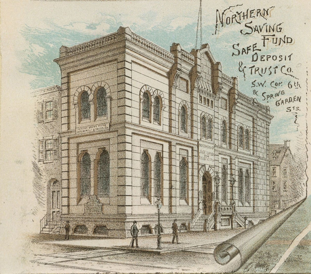 北方储蓄基金保管和信托公司，1885-86年 作者 美国学校