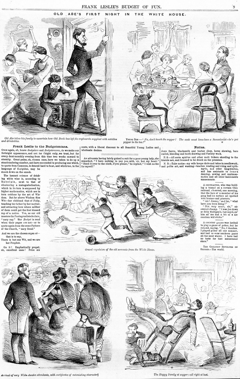 1880年，白宫老人的第一夜 作者 美国学校