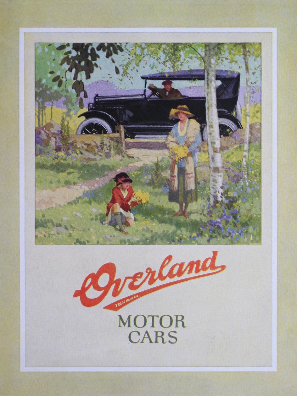 Overland Motor Cars，1923 作者 美国学校