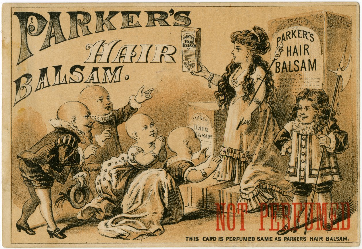 Parkers Hair Balsam [交易卡]（彩色光刻[交易卡]） 作者 美国学校