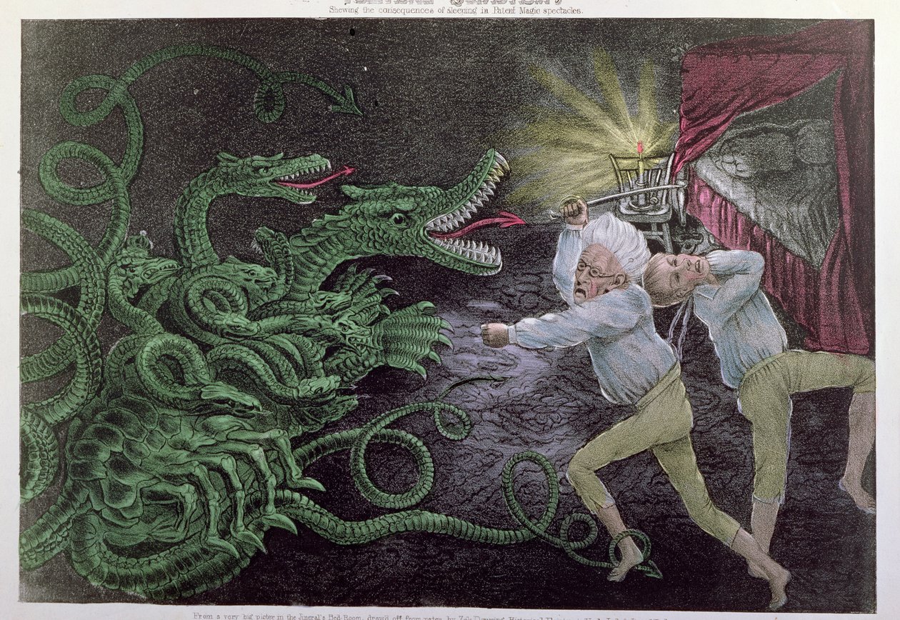 政治轮盘主义：外交大力士攻击政治水，由Bisbee出版，1833年 作者 美国学校