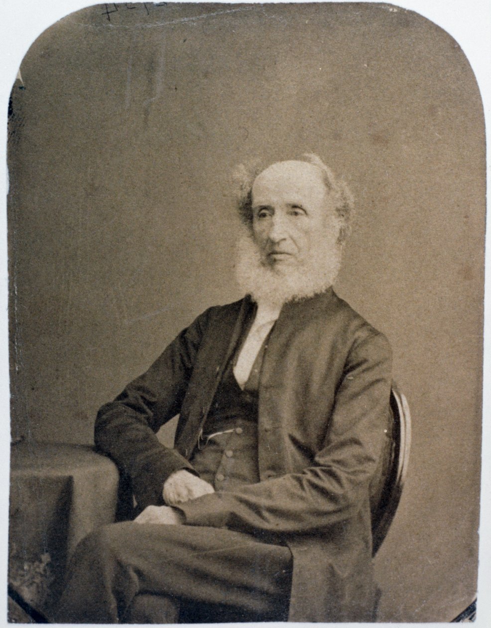 本杰明雅培的肖像（1793-1870）（照片） 作者 美国学校