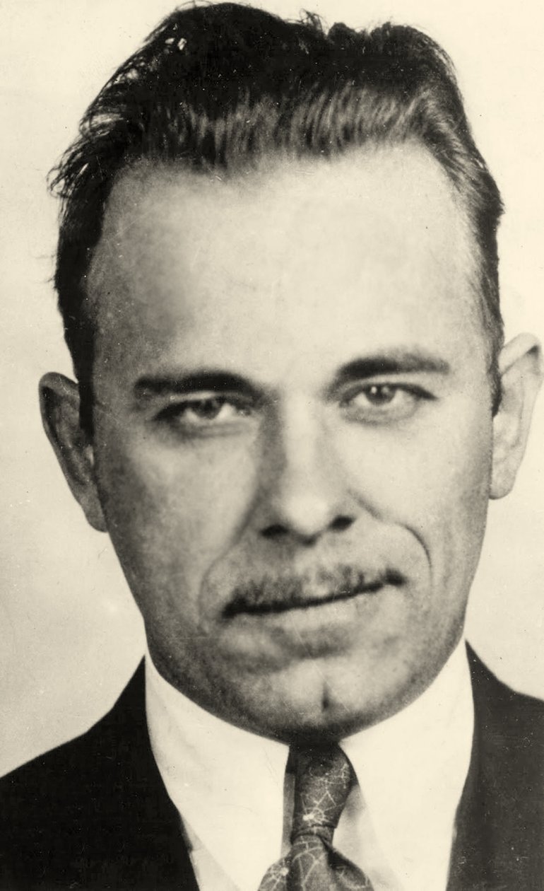 John Dillinger的肖像（1903  -  34） 作者 美国学校