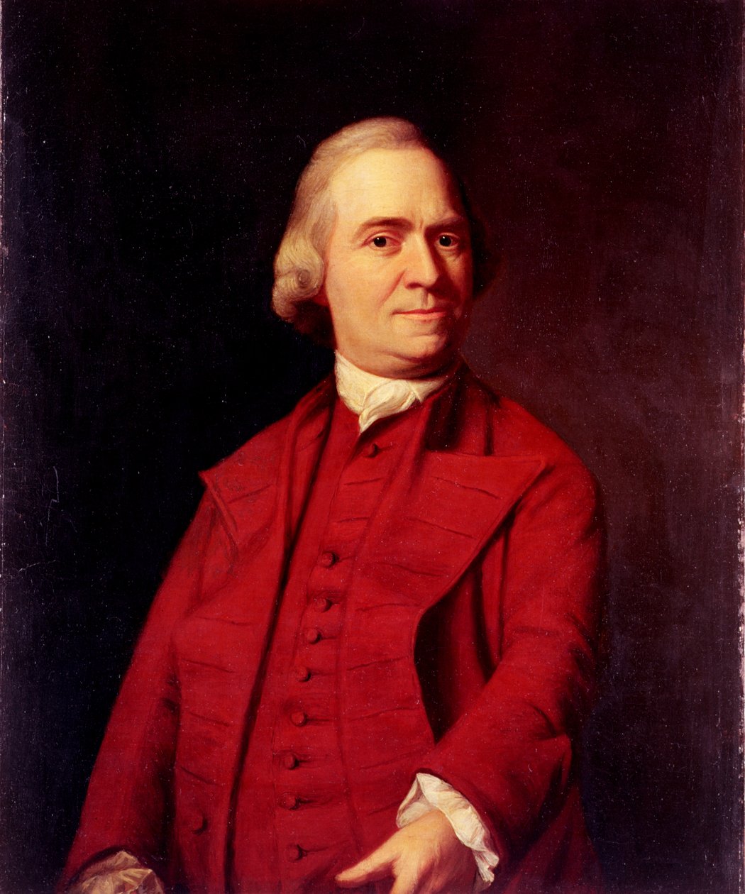 Samuel Adams，1770-72 作者 美国学校