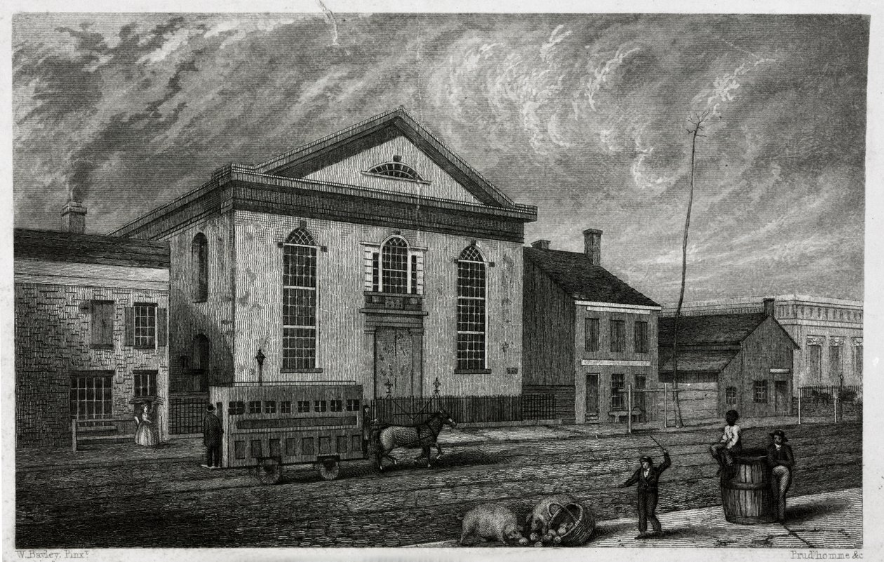 St. Philips Church，309 Mulberry 作者 美国学校
