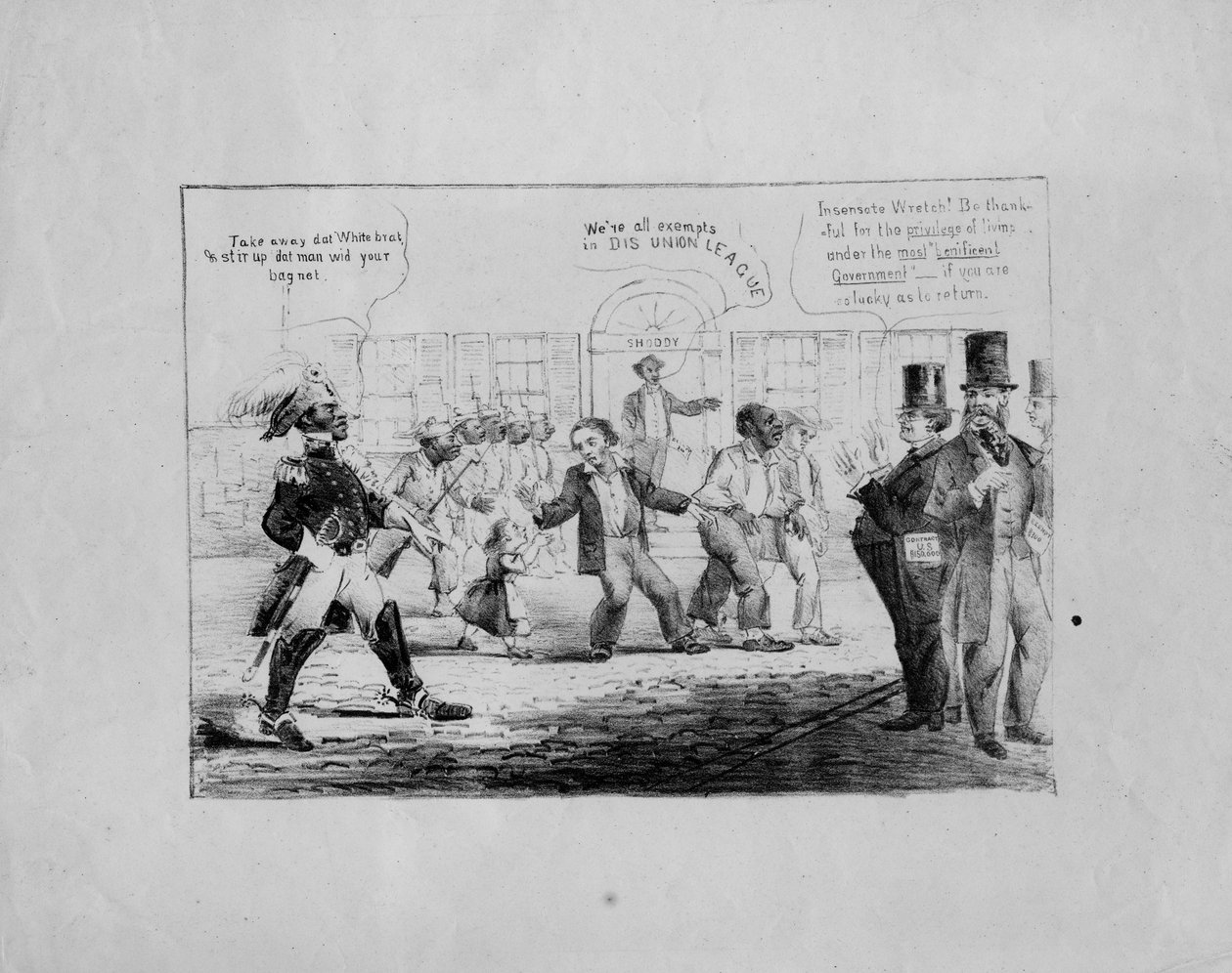 [带走dat white brat]，c.1867， 作者 美国学校