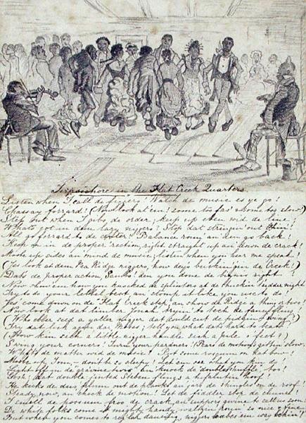 豌豆岭平川区的Terpischore，约1860年（纸上铅笔）。 作者 美国学校