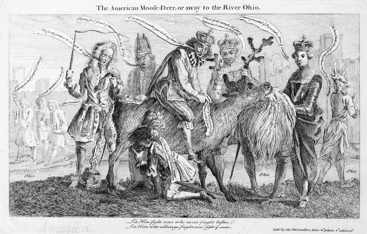 American-Moose Deer，或者去俄亥俄河 作者 美国学校