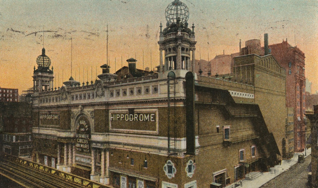 1905年，纽约竞技场 作者 美国学校