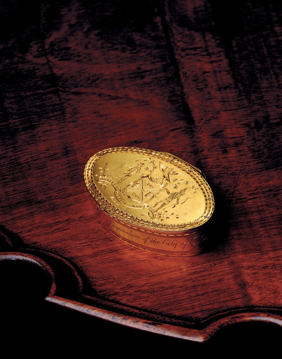 约翰·杰伊（John Jay）自由箱，1784年 作者 美国学校