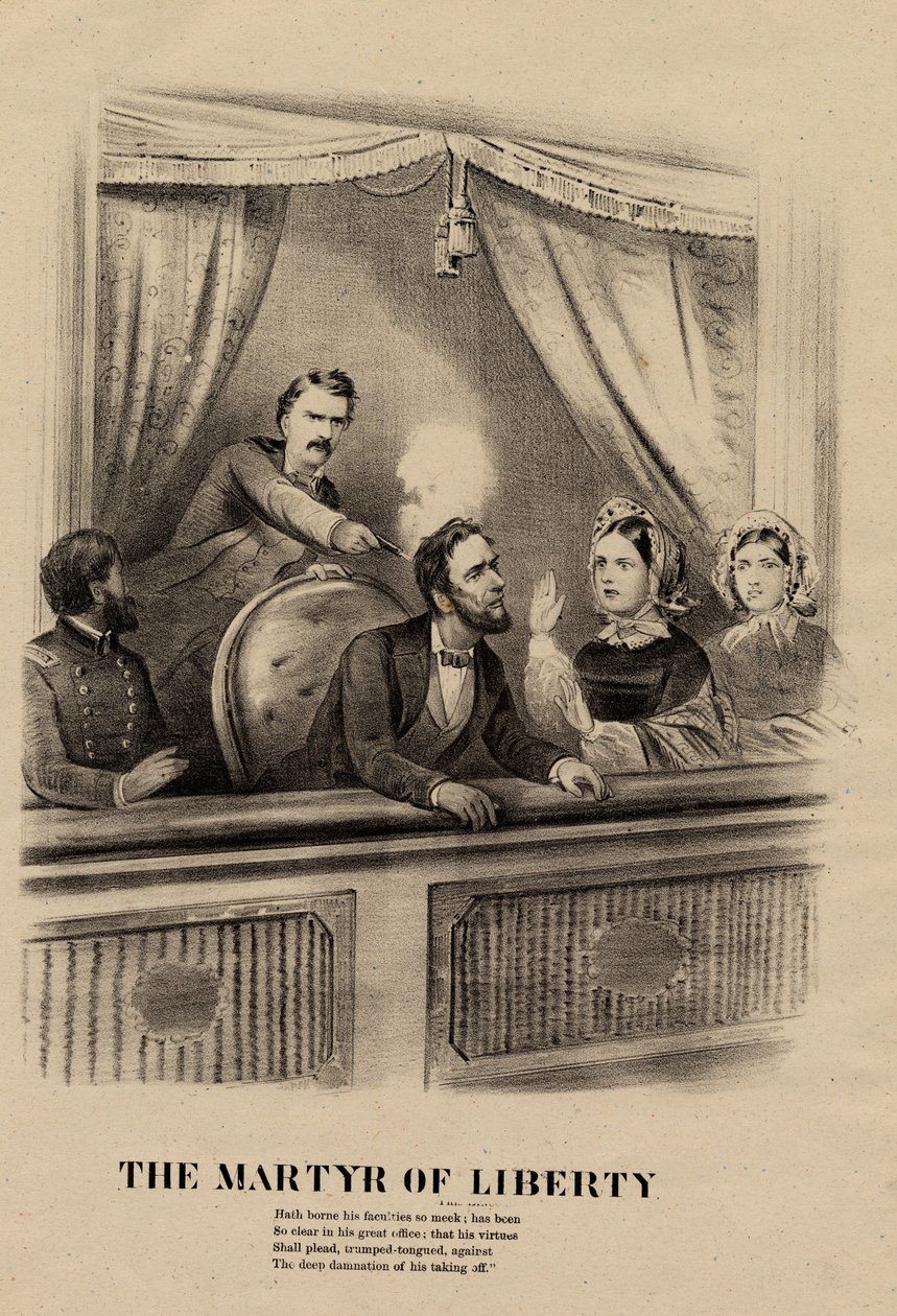 自由的烈士，1865年 作者 美国学校