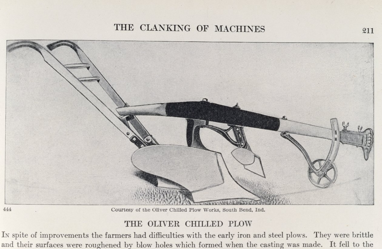 Oliver Chilled Plough，来自The Pageant of America，Vol.3，作者：Ralph Henry Gabriel，1926 作者 美国学校