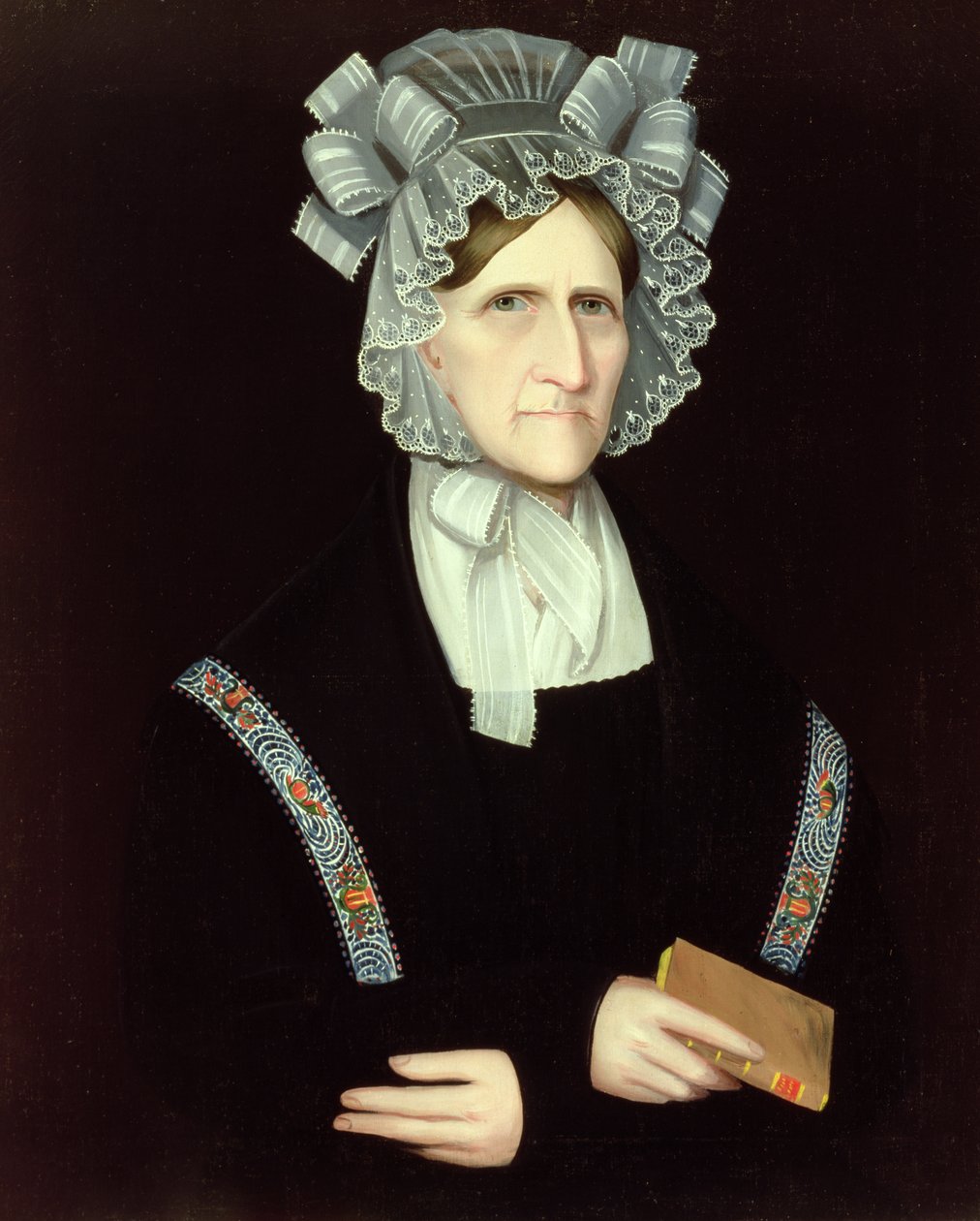 凯瑟琳索尔兹伯里Newkirk Hickok，1825年的肖像 作者 阿米·菲利普斯