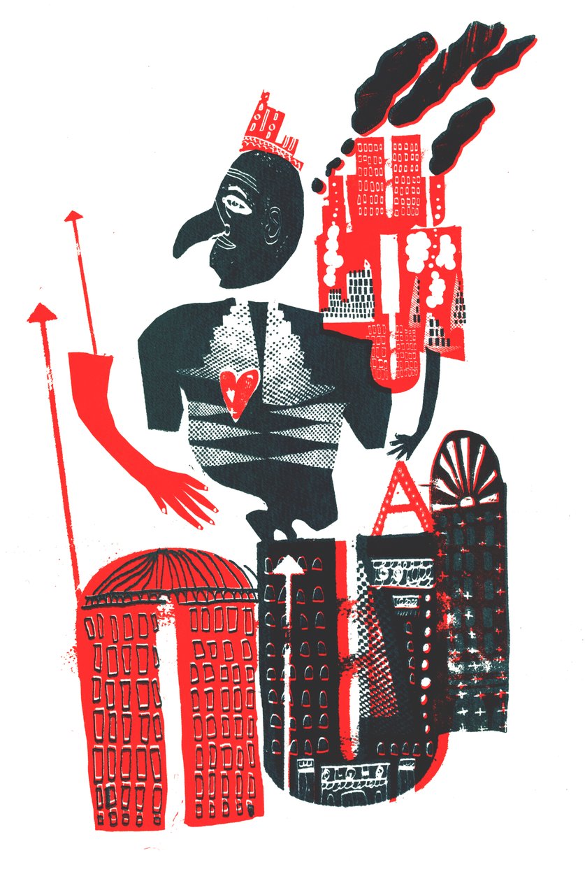 身体建设者》，2015 年（丝网印刷） 作者 艾米·路易丝·埃文斯