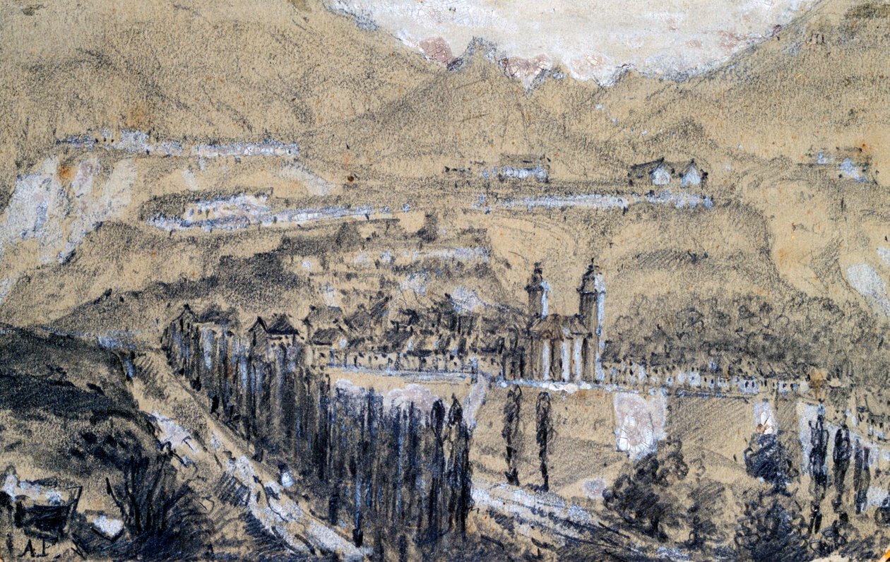 景观"，1844-1924 作者 阿纳托尔 法国