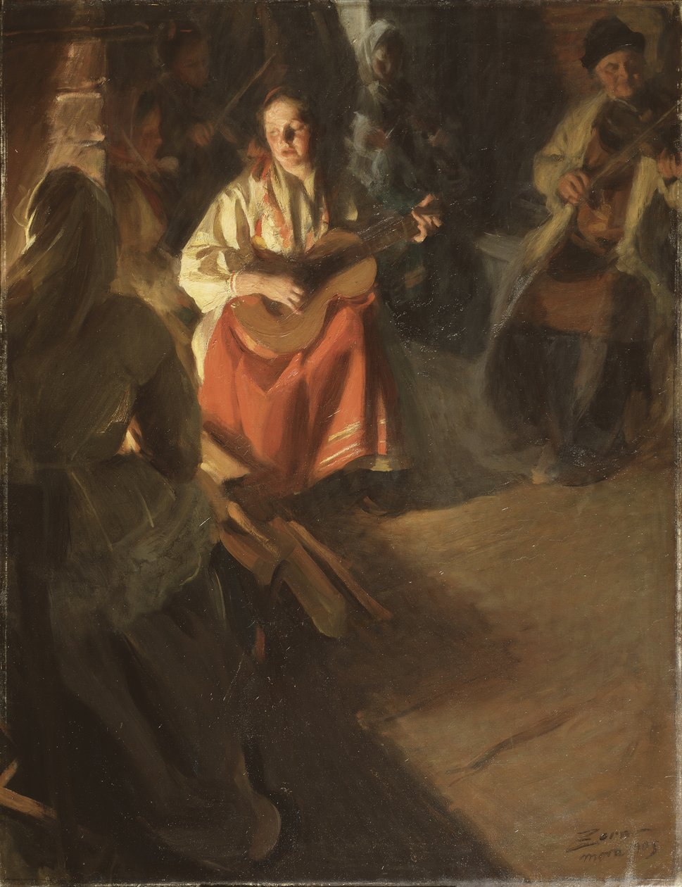 一个音乐家庭，1905年 作者 伦纳德·佐恩与众不同