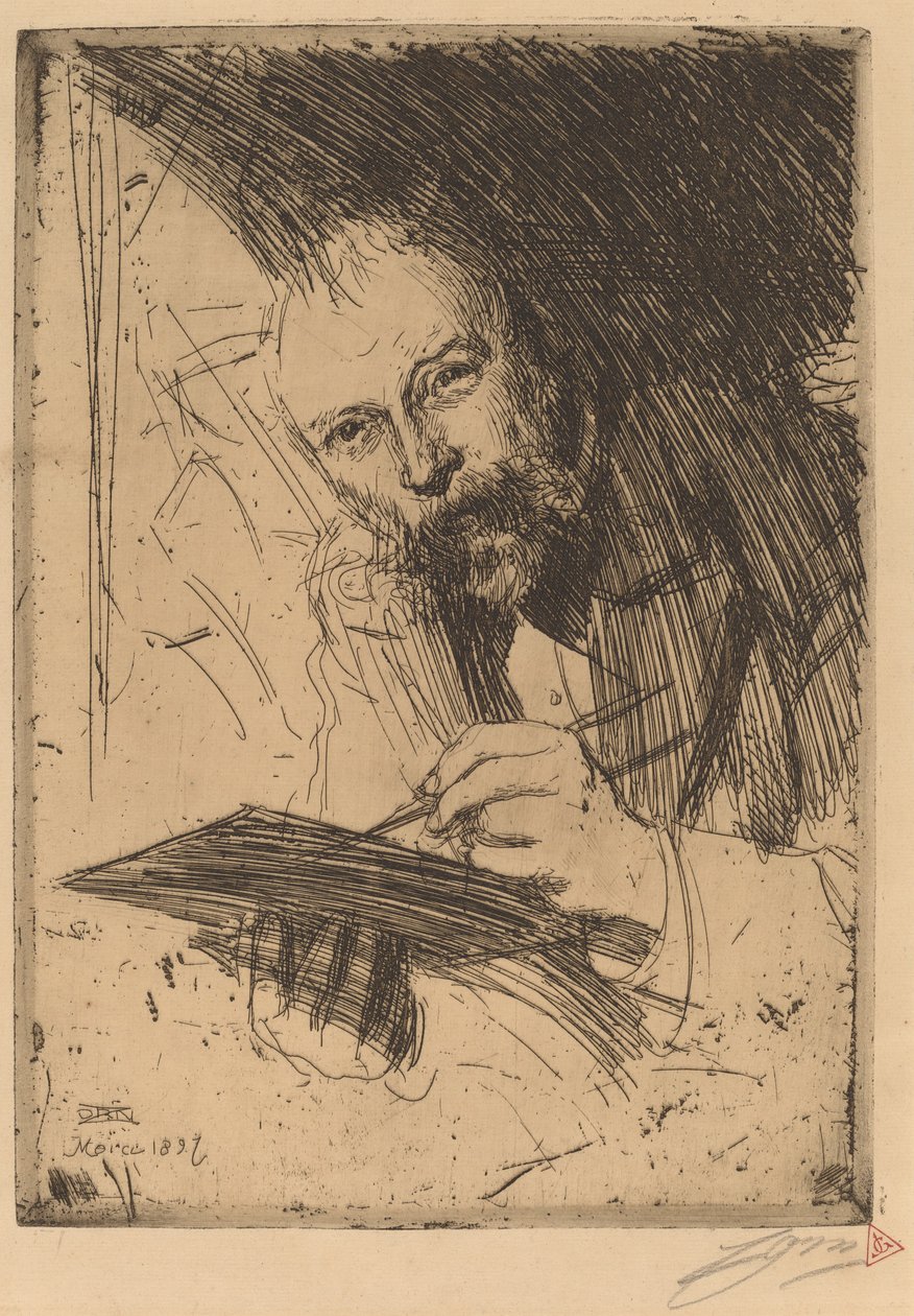 Carl Larsson, 1897. 作者 伦纳德·佐恩与众不同