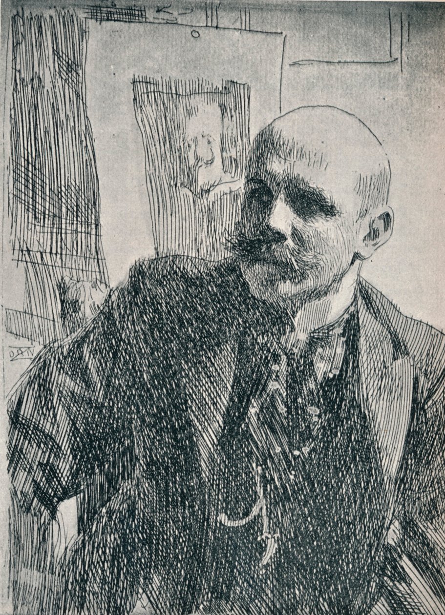 乔治·冯·罗森伯爵1843-1923年，瑞典画家，1893年，1898年 作者 伦纳德·佐恩与众不同