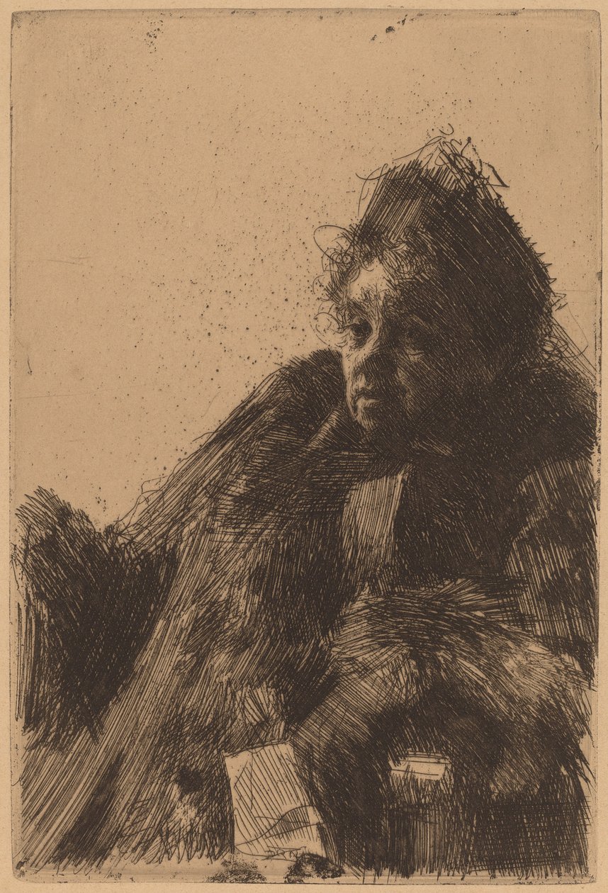 西蒙夫人》，II，1891。 作者 伦纳德·佐恩与众不同