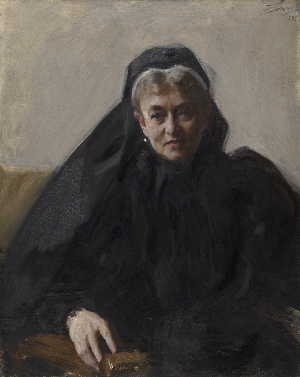玛丽亚·谢尔顿·斯卡蒙（Maria Sheldon Scammon），1895年 作者 伦纳德·佐恩与众不同