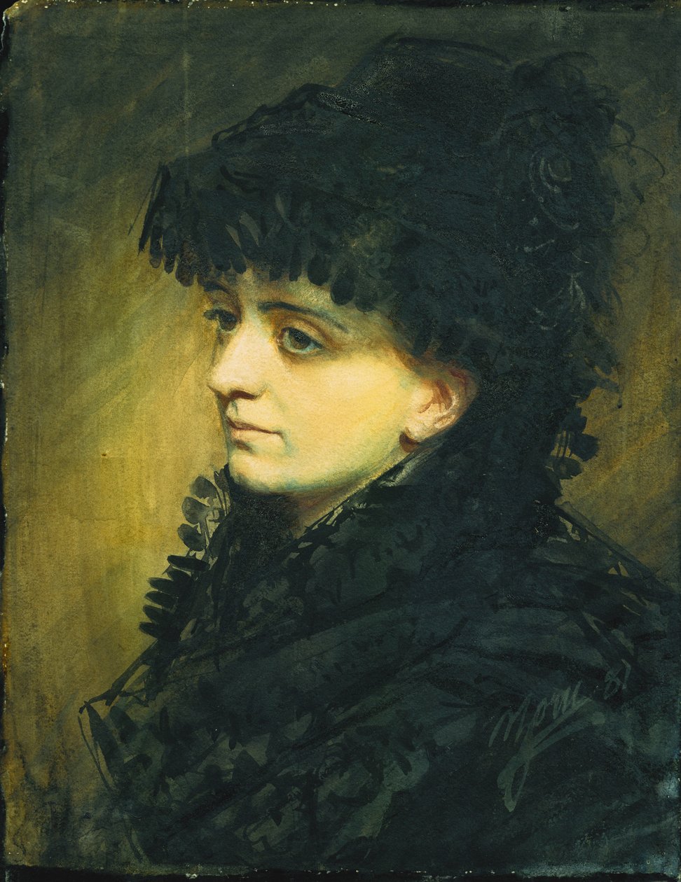 Jeanna Heijkenskjold的肖像，1881年 作者 伦纳德·佐恩与众不同
