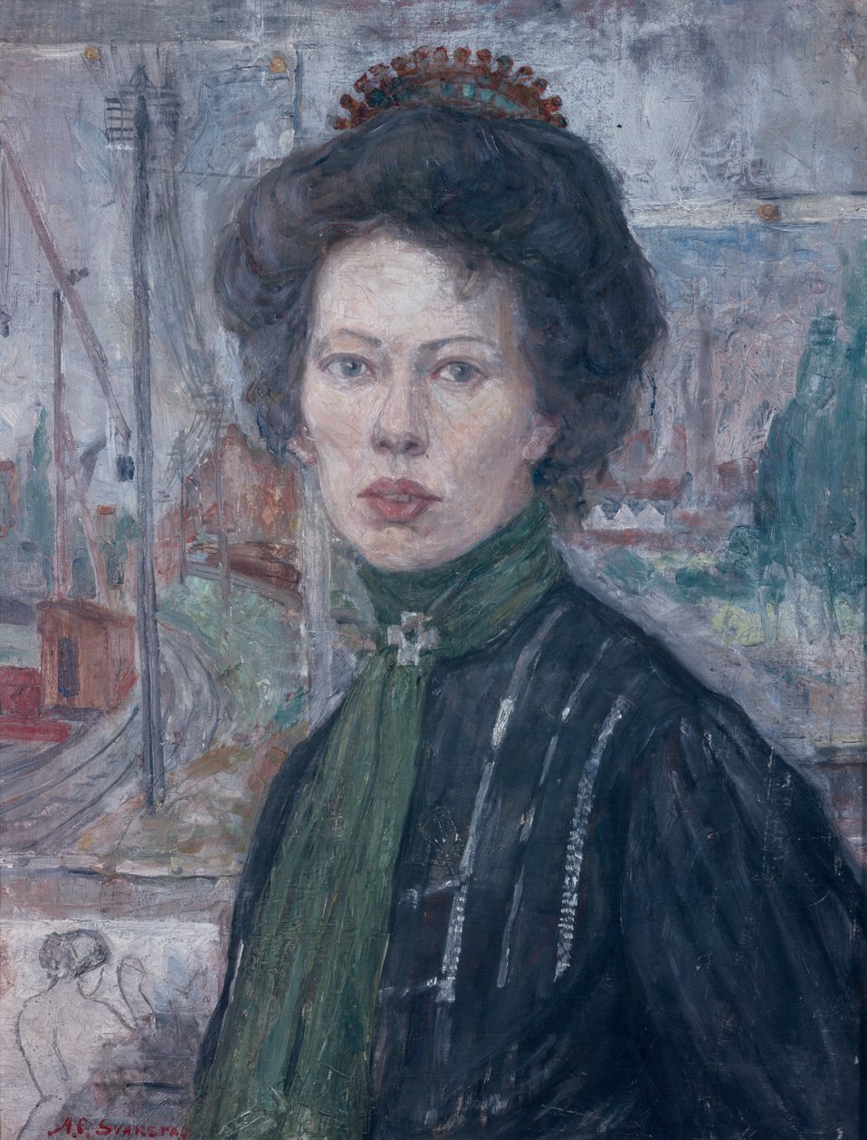 艺术家 Thora Holmstrøm 作者 安德斯·斯瓦斯塔德