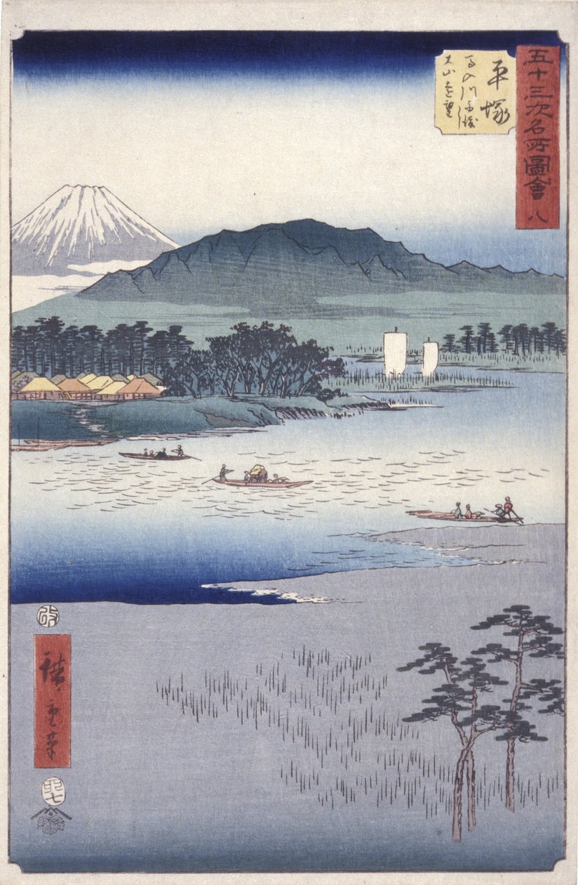 日纲 作者 安藤或歌川广重