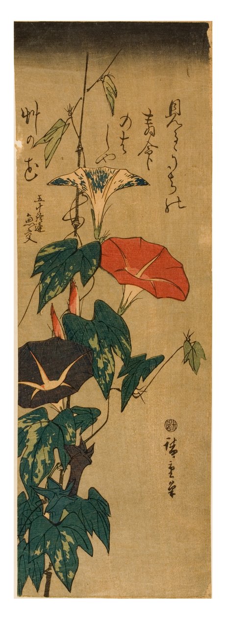 晨曦》，约1843-47（纸上木版画） 作者 安藤或歌川广重
