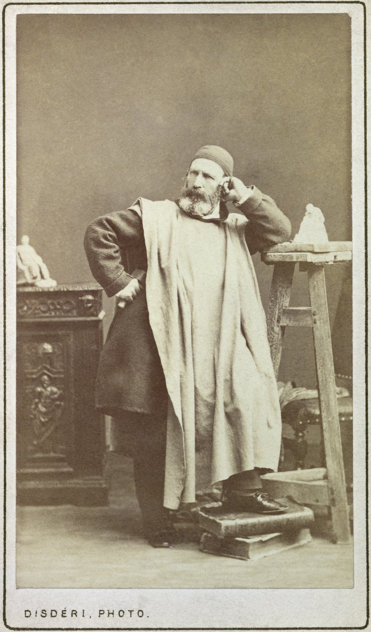 Jean-Baptiste Carpeaux（1827-75） 作者 安德烈·阿道夫·尤金·迪斯德里