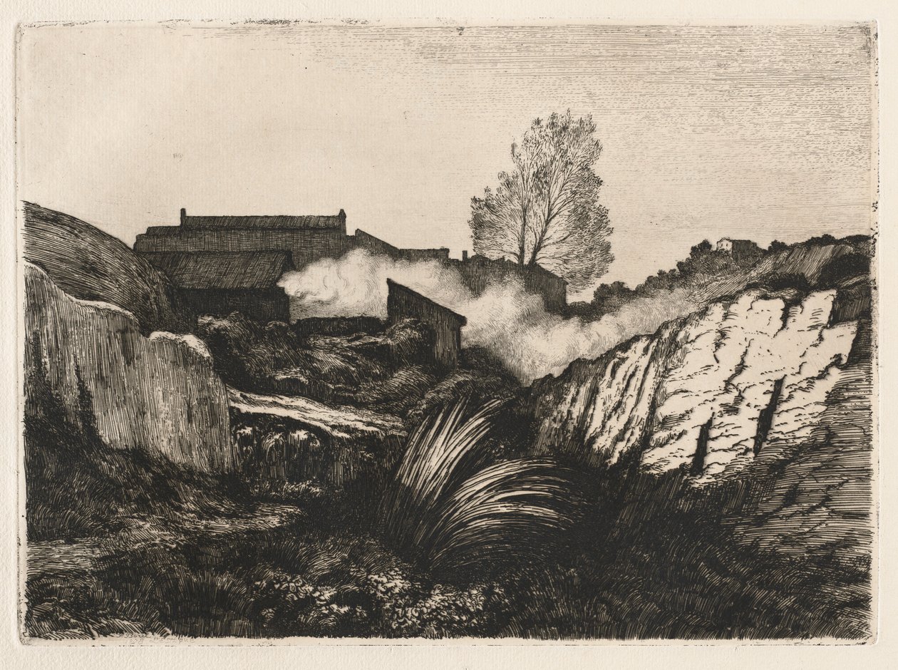 勒斯塔克（Lestaque），1878年。 作者 安德烈·保罗·波雷尔（AndréPaul Borel）