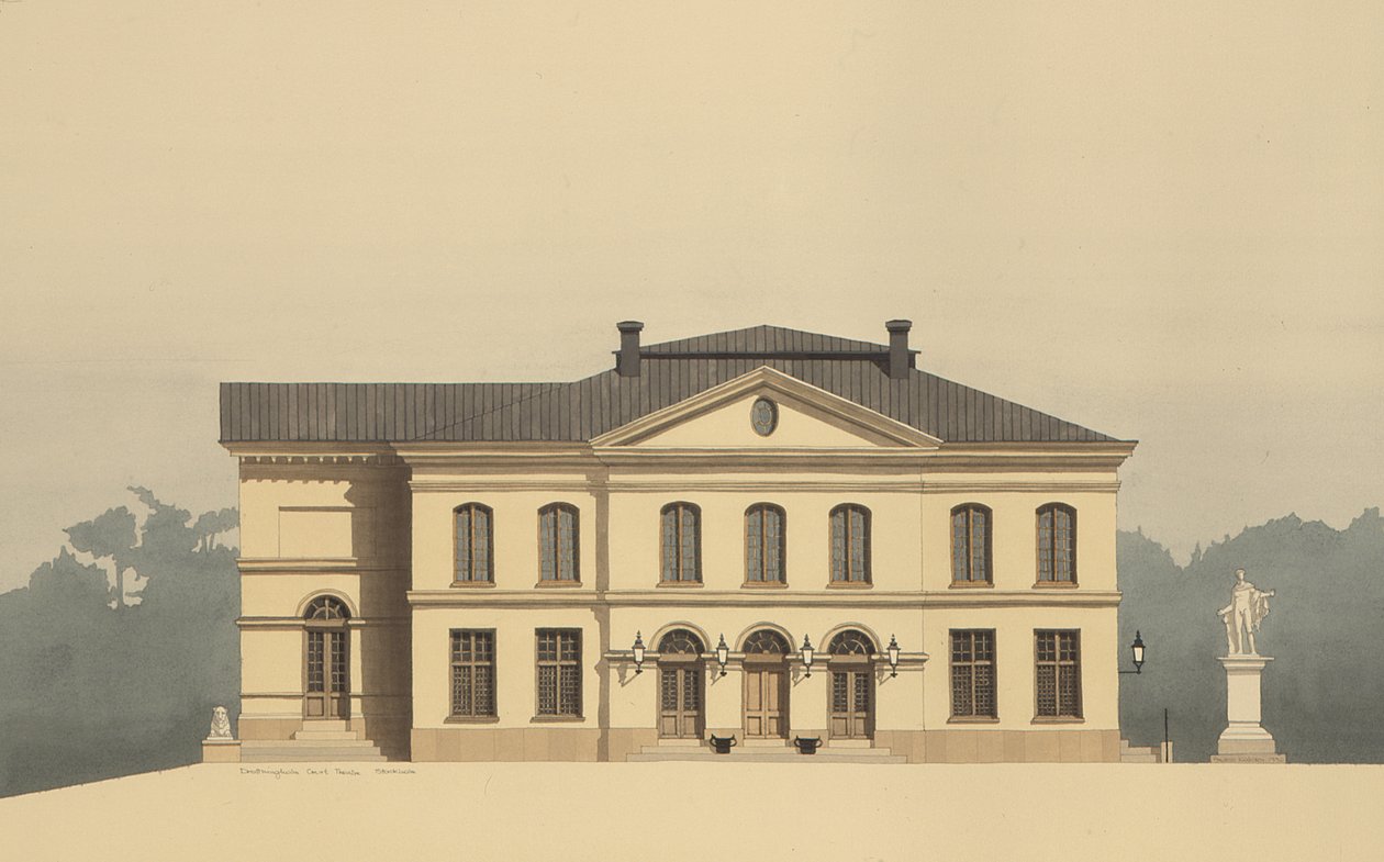 瑞典斯德哥尔摩 Drottningholm 宫廷剧院 作者 安德拉斯·卡尔多