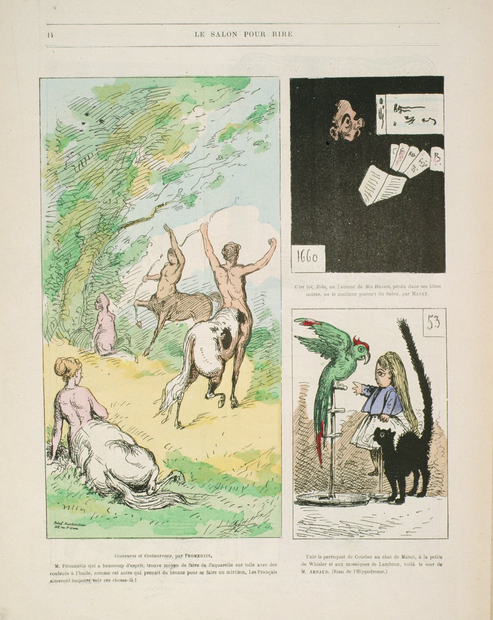 &39;笑的起居室&39;，来自Gill-Revue，1868年 作者 安德鲁·吉尔