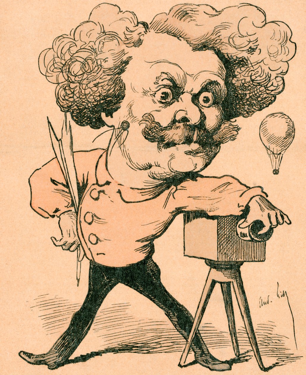Nadar，或Gaspard-FélixTournachon 作者 安德鲁·吉尔
