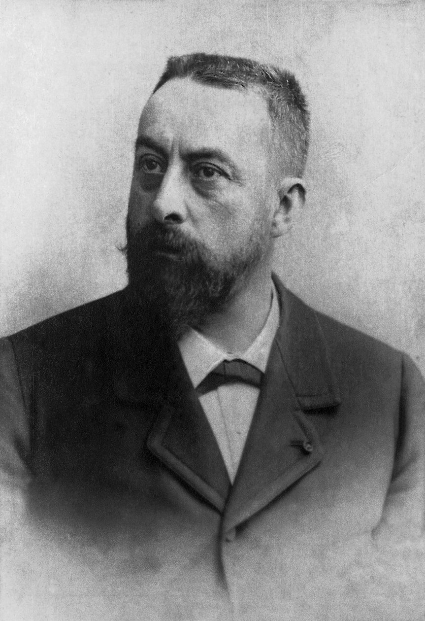 阿尔弗雷德·尼古拉斯·兰博（Alfred Nicolas Rambaud，1842-1905），拍摄于 1880-1895 年间，摘自 Felix Potin 收藏，500 位当代名人，法国政治家 法国 作者 安德烈·阿道夫·尤金·迪斯德里