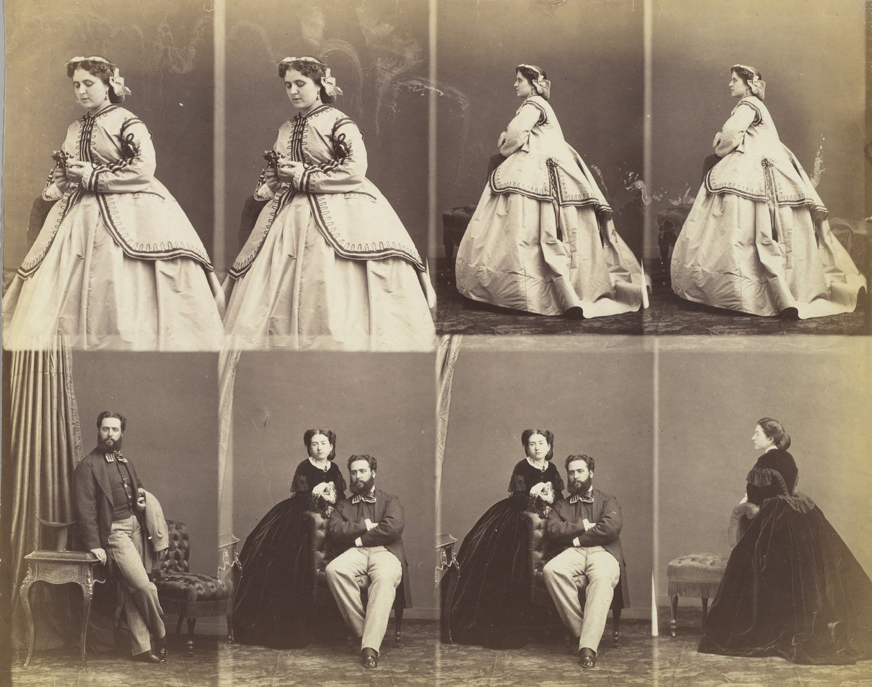 Héloise, 1863. 作者 安德烈·阿道夫·尤金·迪斯德里